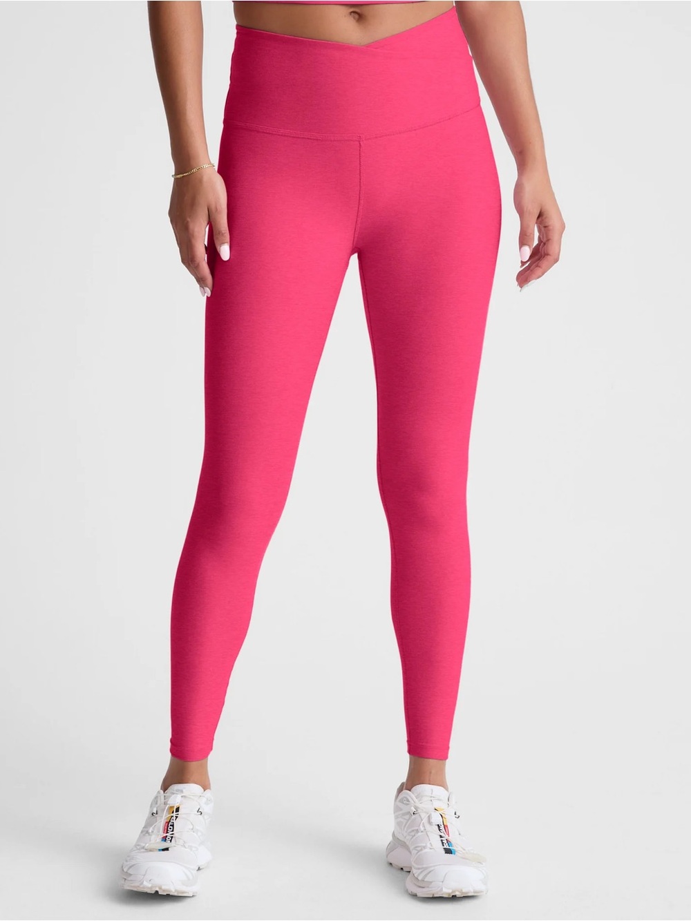 Beyond Yoga Hot Pink High-Waist Leggings